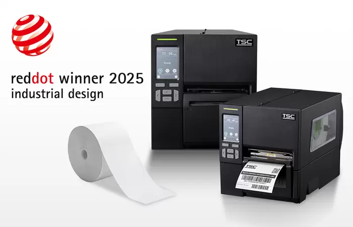 TSC Auto ID MB241 Series Linerless Printer Wins Red Dot Award
